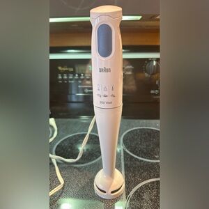 Braun 200 Watt White Hand Stick Blender